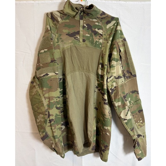 USGI Other - Army Combat Shirt SMALL Multicam Type 2 Zipper 8415-01-642-0080 ACS USGI Flame
